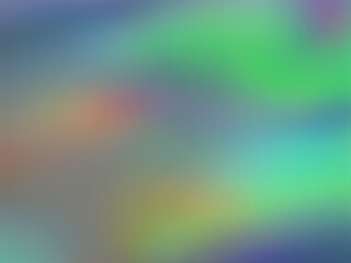 Obraz premium Soft green, blue, and purple gradient with a calming, blurred effect. Relaxing abstract images featuring smooth color transitions.