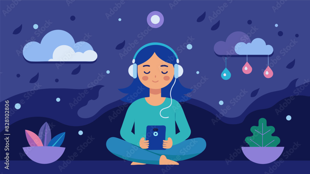Poster the app also offers a selection of ambient sounds such as rain or ocean waves to create the perfect 
