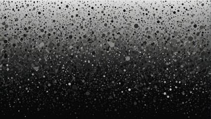  Black and white glitter texture effect background photo of a water droplet with a white background.