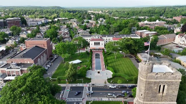 Aerial Drone of Morristown New Jersey 