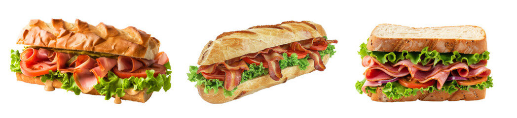 set of sandwiches 