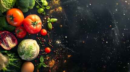 world food safety day background concept, space area for text