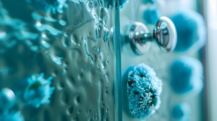 Bacteria on Bathroom Door Handle: A Stark Reminder of Hygiene Essentials