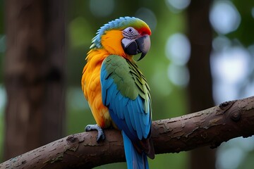 Obraz premium Parrot. Thisâ€‹ photos is original pic and my cemra is captch. Nature tress and any thing 