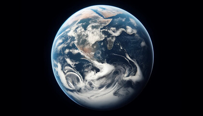Earth, Outerspace, Oceans, Clouds, Globe, 