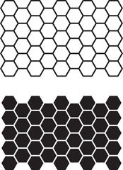 vector honeycomb background