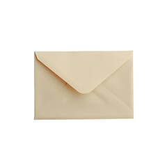 isolated white background of envelope