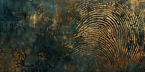 Close-up of a vibrant purple background adorned with a series of overlapping circles. Abstract design concept