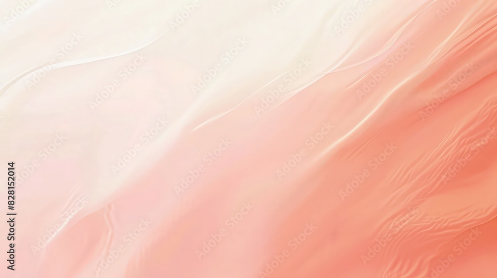 Poster a gentle and inviting gradient background flowing from soft coral to creamy white, creating a warm a