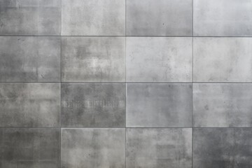 Subtle Depth Flat Surfaces of Chalky Grey Ceramic Tiles
