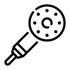 shower head line icon