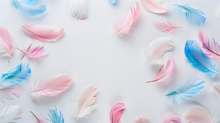 pastel feather abstract background texture