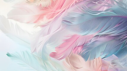pastel feather abstract background texture