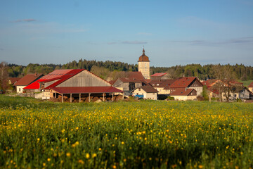 Les Fourgs, plateau du haut Doubs