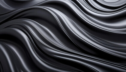Obraz premium black satin background