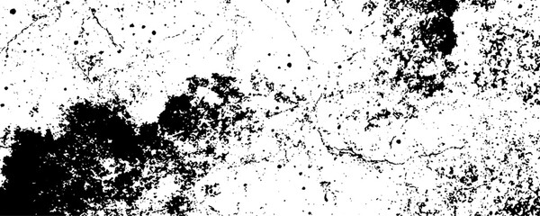 Fototapeta premium Distress old cracked concrete texture background, Scratched grunge texture. vector