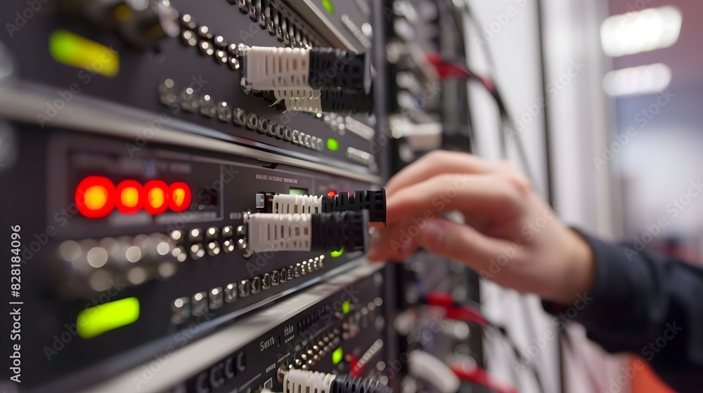 Poster it specialist configuring firewall on server for robust network security