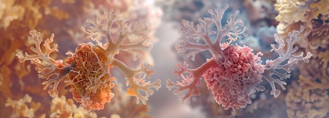Bronchiectasis. lung conditions. Bronchiectasis and normal bronchus
