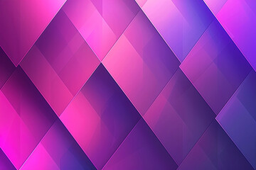 Bold and eclectic neon purple diamonds in a modern gradient background.