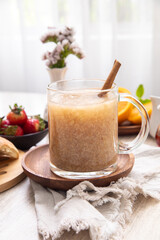 Quinua quinoa porridge hot beverage andes traditional drink super food