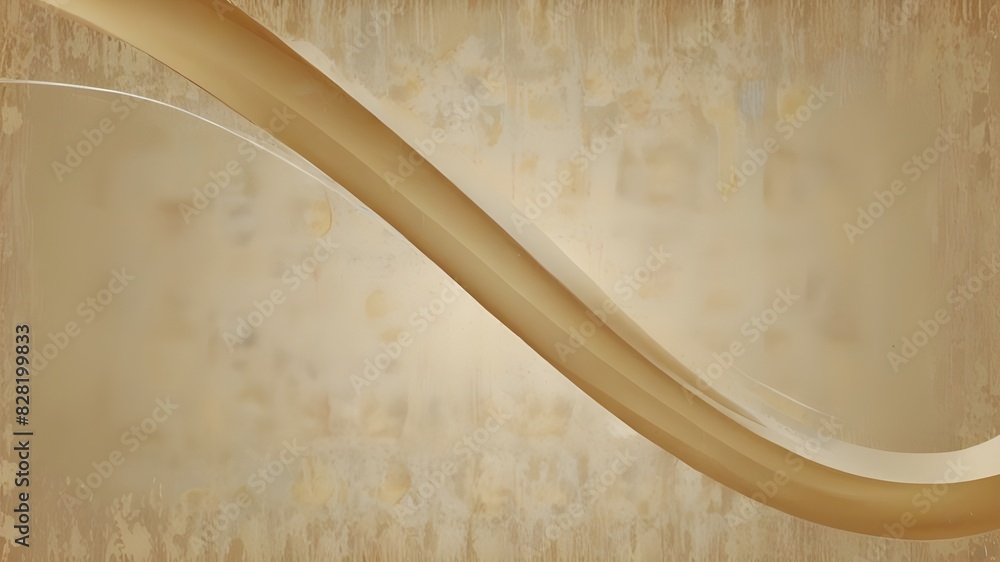 Poster cream tone abstract background generative ai