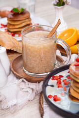 Quinua quinoa porridge hot beverage andes traditional drink super food