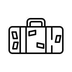 Travel Bag Lineart