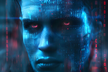 Emergence of Transcendent AGI - Metamorphic Artificial General Intelligence Visualization