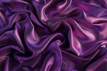 Obraz premium Fashion and jewelry promotion using deep mauve and violet silky textures.