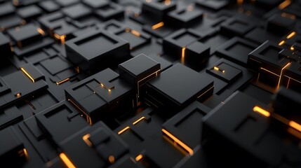 Obraz premium Black abstract background design. 