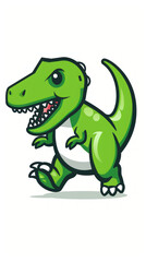 Obraz premium T-Rex dinosaur illustration