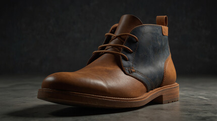 Chukka boot with new design 