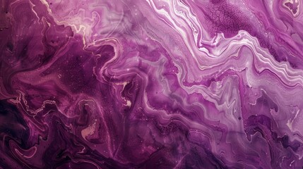 Fototapeta premium plum fluid art marbling paint textured background