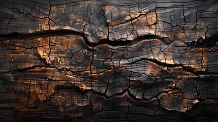 Weathered and Aged Antique Wooden Tabletop with Cinematic Photographic Styling
