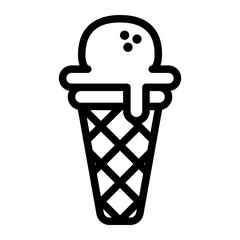 ice cream cone icon