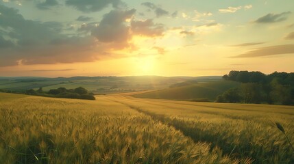 Captivating Agriculture Cinematic Scene at 8K Resolution with Stunning High Detail