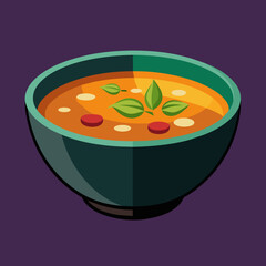  soup in a bowl