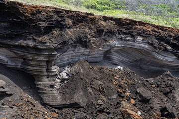 Tuff is a type of rock made of volcanic ash ejected from a vent during a volcanic eruption....