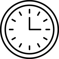 useful icon (83) - Useful Icon Outline Simple for Modern Design Projects, Vector Symbol Graphics - vector icon, wall clock vector, wall clock illustration