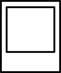 useful icon (114) - Useful Icon Outline Simple for Modern Design Projects, Vector Symbol Graphics - photo frame, white photo frame