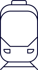 tourism vector icon (54) - Simple Outline Vector Tourism Icon for Travel Websites and Applications - illustration of a suitcase, suitcase with label
