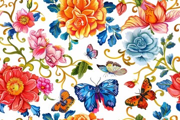 Beautiful seamless pattern