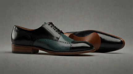 Fototapeta premium Derby shoes with new design 