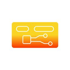 Keycard Gradient Flat