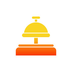 Service Bell Gradient Flat