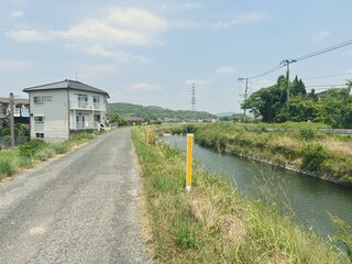 日本の田舎町の風景