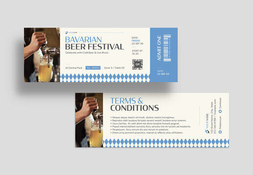 Bavarian Beer Festival Event Ticket