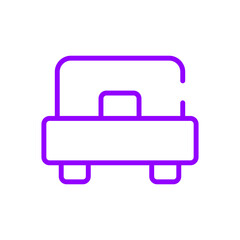 Single Bed Linear Color