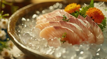 Raw fish dish Sashimi