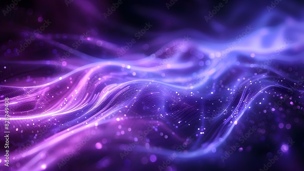 Aufkleber big data transfer concept in technology digital flow stored on servers. concept big data transfer, d